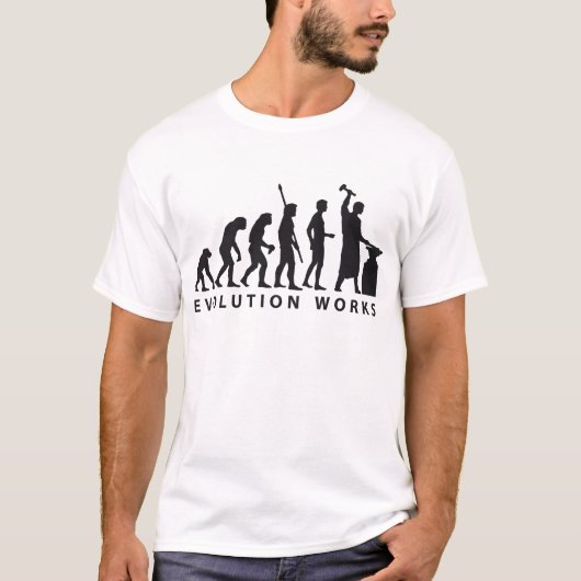 evolution blacksmith T-Shirt (Vorderseite)