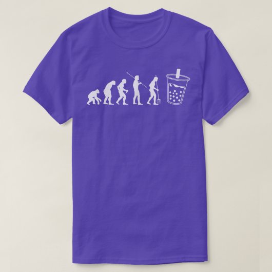 Evolution Boba Bubble Tea885 T-Shirt (Design vorne)
