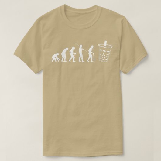 Evolution Boba Bubble Tea 884 T-Shirt (Design vorne)