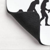 evolution bow and arrow mousepad (Ecke)