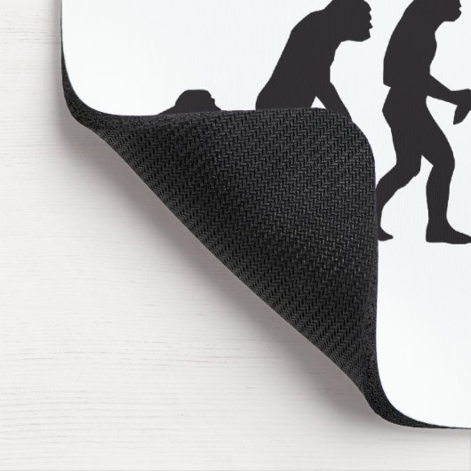 evolution bow and arrow mousepad (Ecke)