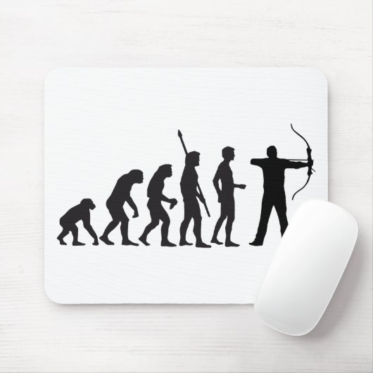 evolution bow and arrow mousepad (Mit Mouse)