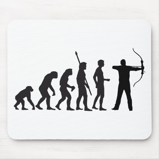 evolution bow and arrow mousepad (Vorne)