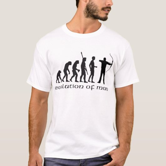 evolution bow and arrow T-Shirt (Vorderseite)