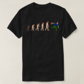 Evolution Bowling Funny Gift Idee 1 T-Shirt (Design vorne)