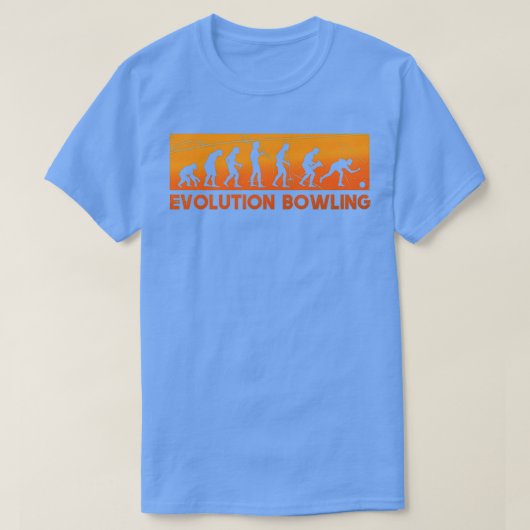 Evolution Bowling Gift T T-Shirt (Design vorne)