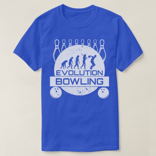 Evolution Bowling Strike Team League Spare (2) T-Shirt (Design vorne)