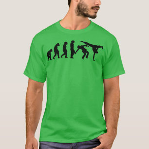 EVOLUTION Capoeira Martial Arts Brasilien kämpfen T-Shirt
