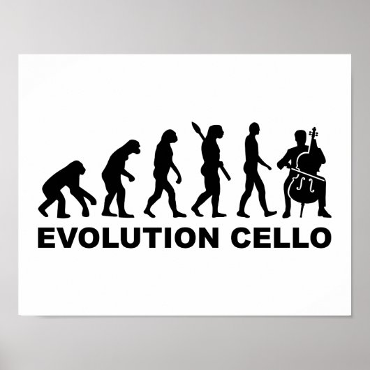 Evolution Cello Poster (Vorne)