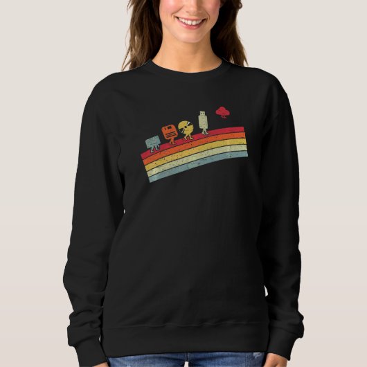 Evolution Cloud Coding Programmierung Entwickler H Sweatshirt (Vorderseite)