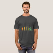 Evolution Computer-Freunde T-Shirt (Vorne ganz)