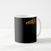 Evolution Cornhole Funny Bean Bags Cornhole Kaffeetasse (VorderseiteRechts)