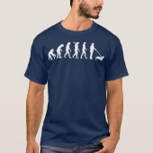 Evolution Dackel T-Shirt (Vorderseite)