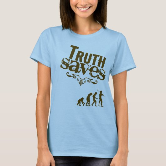 Evolution (Damen) T-Shirt (Vorderseite)