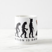 evolution dancing couple kaffeetasse (Mittel)