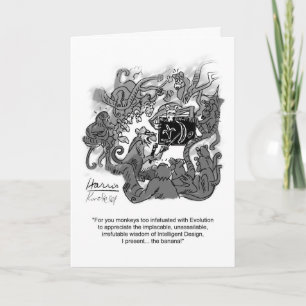 Evolution Dankeskarte