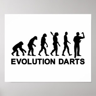 Evolution Darts Poster