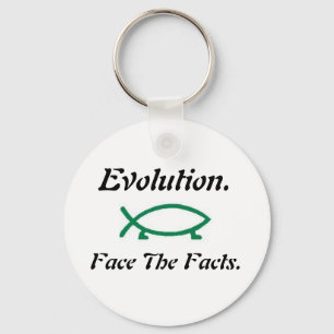 Evolution-Darwin-Fische Schlüsselanhänger
