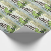 Evolution der Anthropologie Geschenkpapier (Ecke)