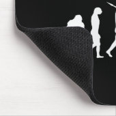 Evolution der Architektur-Architekten-Zeichner Mousepad (Ecke)