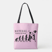 Evolution der befreiten Frau Tasche (Rückseite)