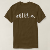 Evolution der Curling T-Shirt (Design vorne)