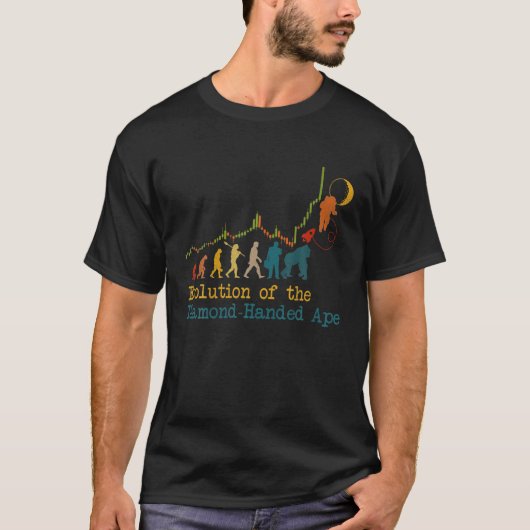 Evolution der Diamantreifen T-Shirt (Vorderseite)