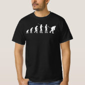 Evolution der Eishockey-Spielersportmeme Wv T-Shirt (Vorderseite)