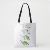 Evolution der Elefanten zu den Dinosauriern Tasche (Vorderseite)