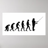 Evolution der Fischerei Poster (Vorne)