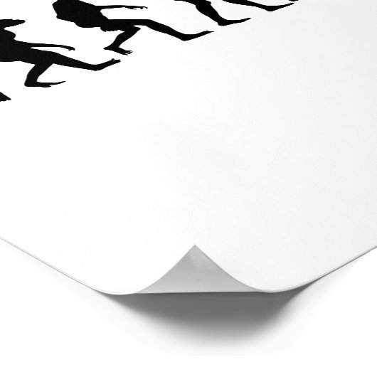 Evolution der Fotografie Poster (Ecke)