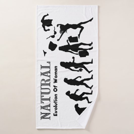 Evolution der Frau Badehandtuch (Badehandtuch)