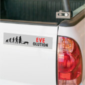 Evolution der Frauen Autoaufkleber (Auf Lkw)
