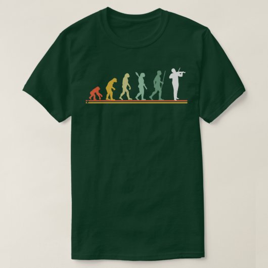 Evolution der Geigerin T-Shirt (Design vorne)