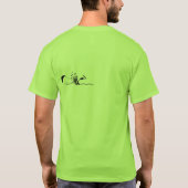 Evolution der kiteboarding Männer T-Shirt (Rückseite)