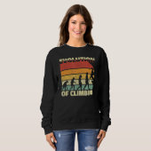 Evolution der Klettersteigung Sweatshirt (Vorne ganz)
