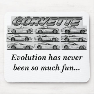 Evolution der Korvette Mousepad