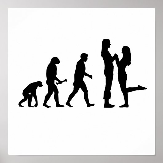 Evolution der lesbischen Ehe Poster (Vorne)