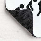 Evolution der Männer Mousepad (Ecke)
