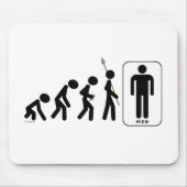 Evolution der Männer Mousepad (Vorne)