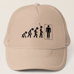 Evolution der Männer Truckerkappe