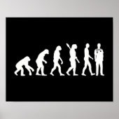 Evolution der männlichen Krankenschwester Poster (Vorne)