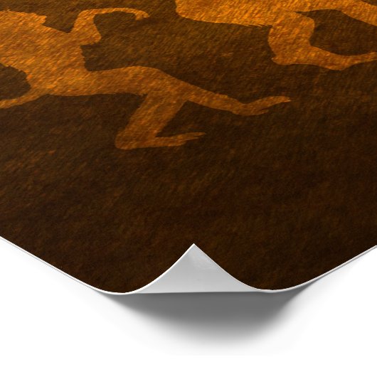 Evolution der Massendrucke Poster (Ecke)