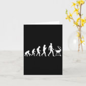 Evolution der menschlichen Grillen, die das Design Karte (Gelbe Blume)