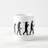 Evolution der Moto-Kaffee-Tasse Kaffeetasse (Mittel)