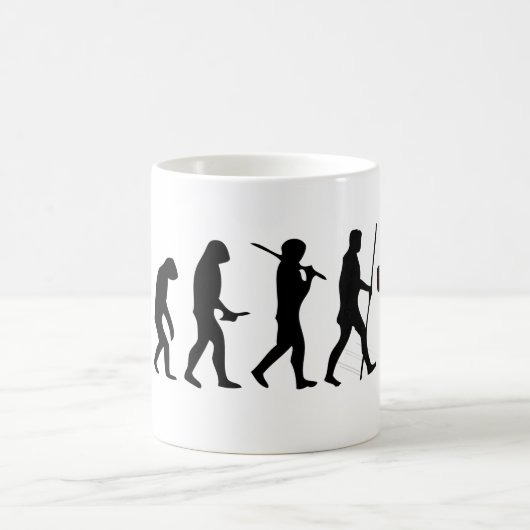 Evolution der Moto-Kaffee-Tasse Kaffeetasse (Mittel)