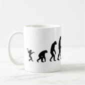 Evolution der Moto-Kaffee-Tasse Kaffeetasse (Links)