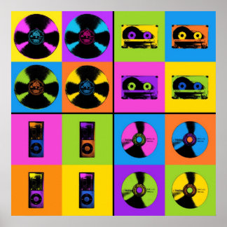 Evolution der Musik Poster