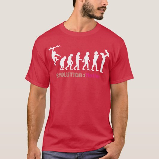 Evolution der Mutter T-Shirt (Vorderseite)