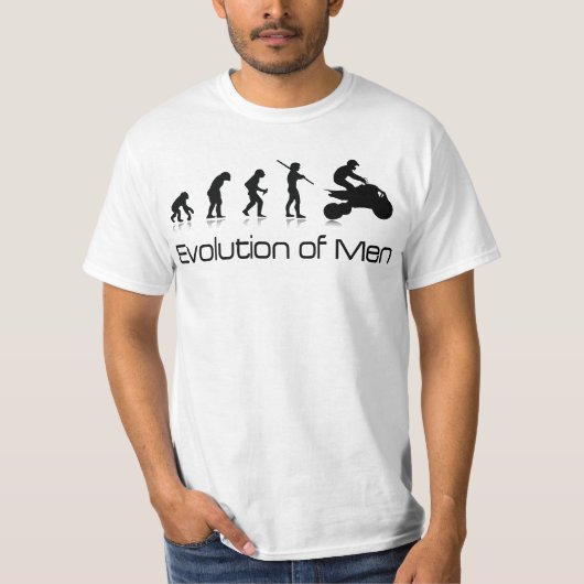Evolution der nicht für den Straßenverkehr das T-Shirt (Vorderseite)
